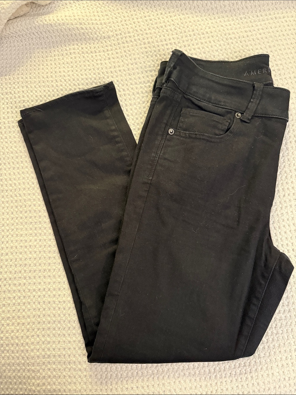 Black American Eagle Ladies Jeans